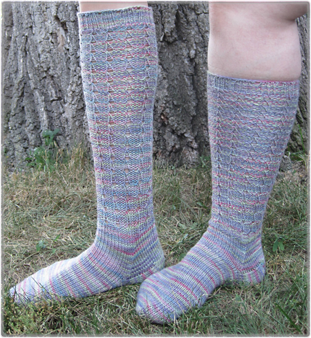 Cloud 9 Any-Leg Tall Socks (Pattern)